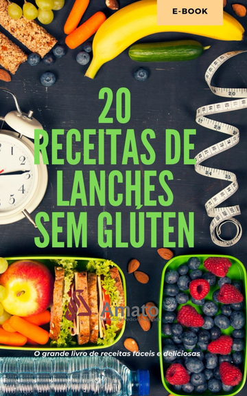 20 Receitas de Lanches sem Glúten (ebook)