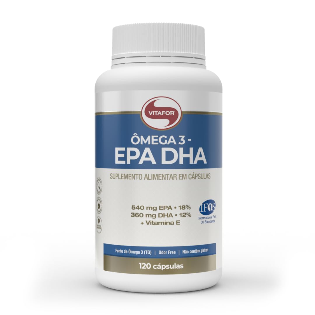 Vitafor - Ômega 3 EPA DHA - 120 Cápsulas